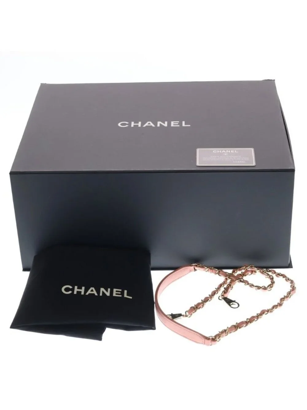 Chanel Quilted Top Handle 2-Way Shoulder Bag Salmon Pink Caviar Leather Gold